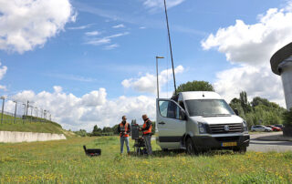 Dronepoint droneteam aan het werk